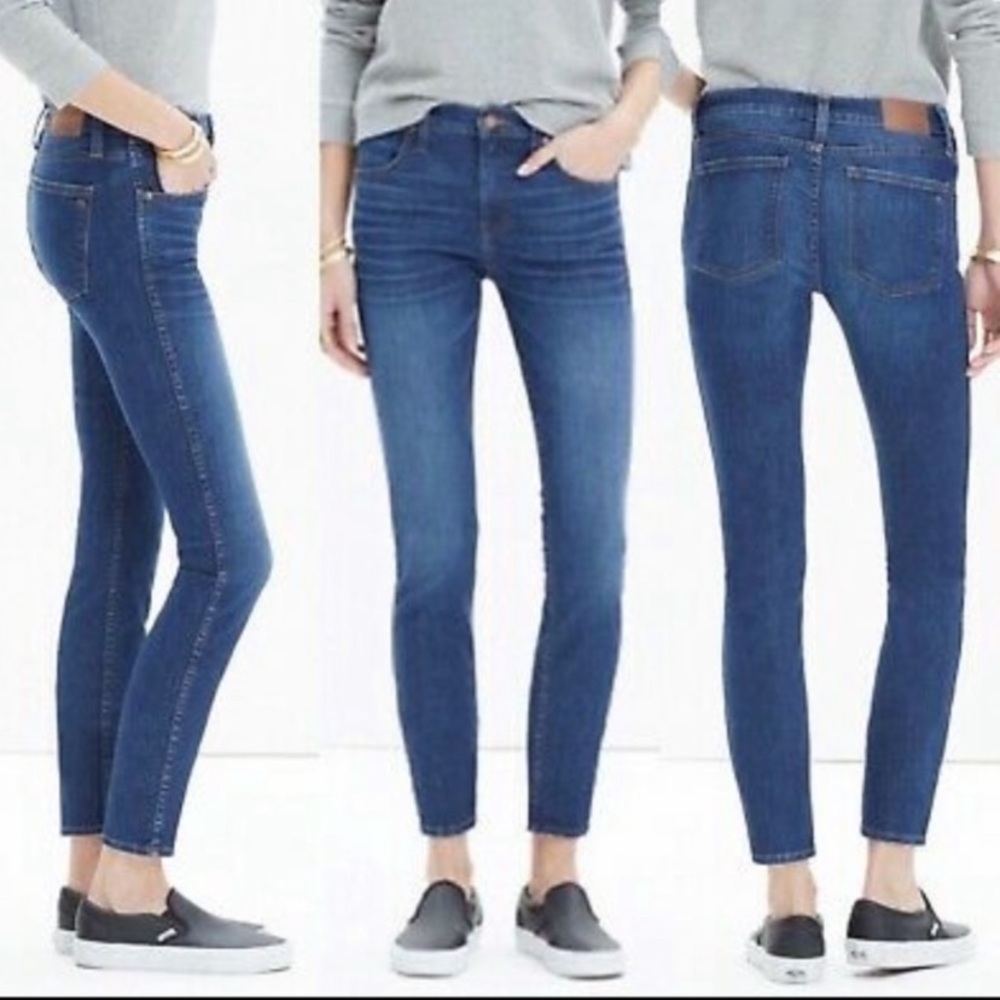 Madewell Skinny Skinny Crop Jeans High-Rise 28